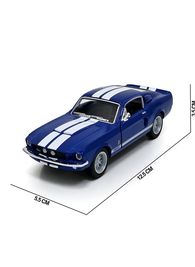 Kinsmart 1:38 1967 Shelby GT500 Die-Cast Model Car – Pull Back Toy Car for Kids & Collectors - Image 4