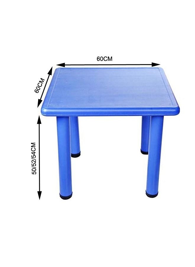 XIANGYU Portable Plastic Preschool Kids Square Table Learning Study Desk Height Adjustable  - Image 2