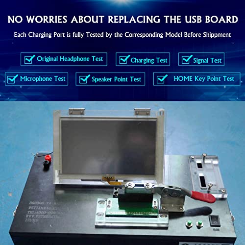 YWLRONG USB Charging Port for Samsung Galaxy Tab A7 Lite Dock Connector Charger Board Flex Cable Assembly Replacement for SM-T220 2021 with Tools(Wi-Fi Version) - Image 4