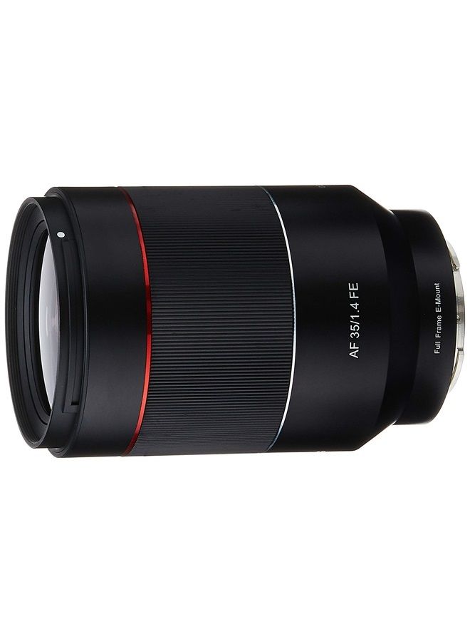 Samyang SYIO3514-E AF 35mm f/1.4 Auto Focus Wide Angle Full Frame Lens for Sony FE Mount, Black  - Image 1