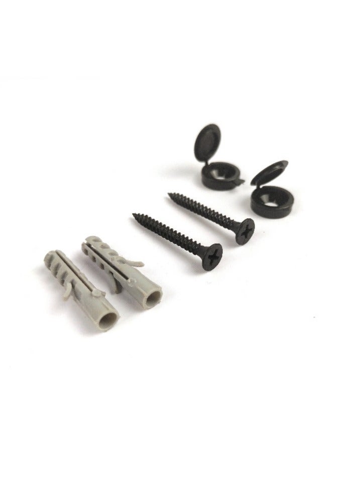 Stylish metal key holder with multiple sturdy hooks for hanging keys and accessories, it is sturdy and easy to mount on the wall, helping to organize things in a practical and tidy manner. - Image 2