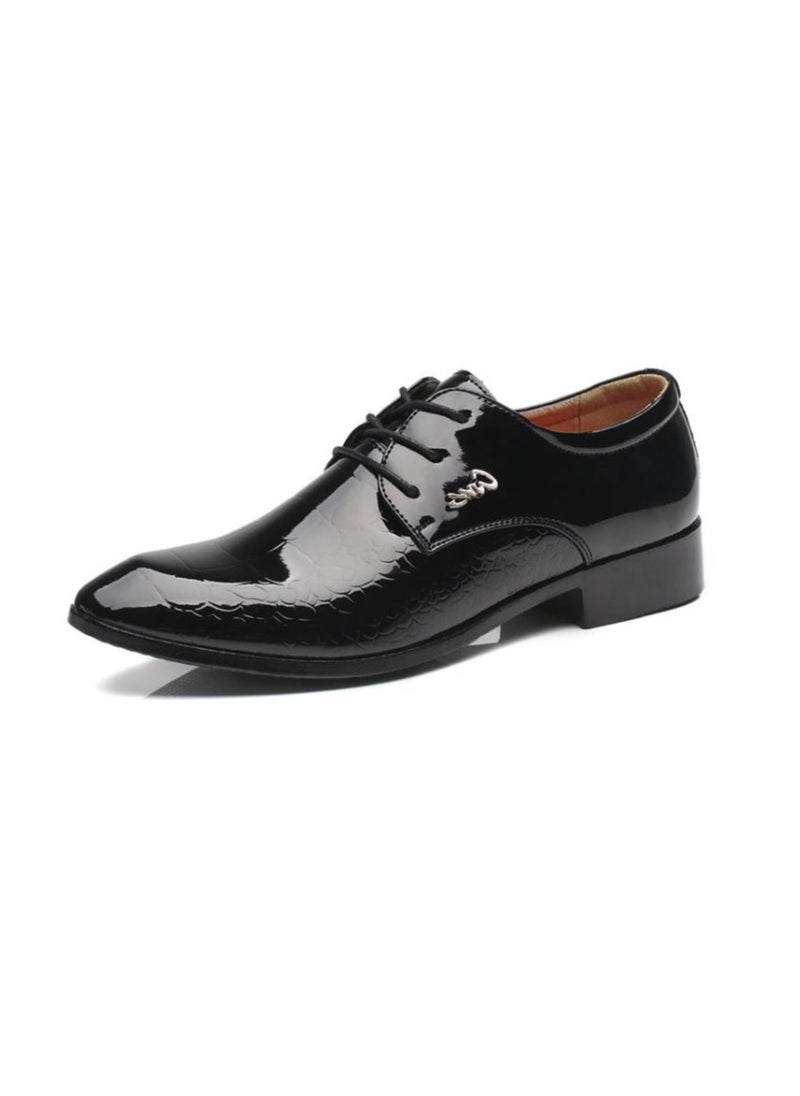 KUYING - New Men's Business Leather Shoes - Image 1