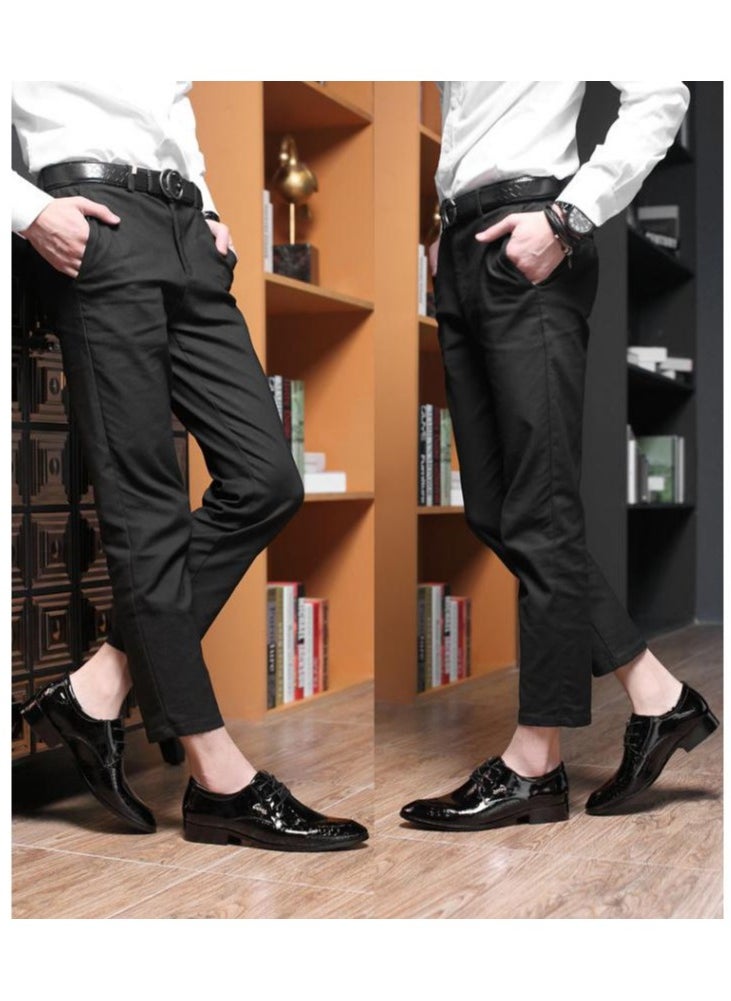 KUYING - New Men's Business Leather Shoes - Image 1