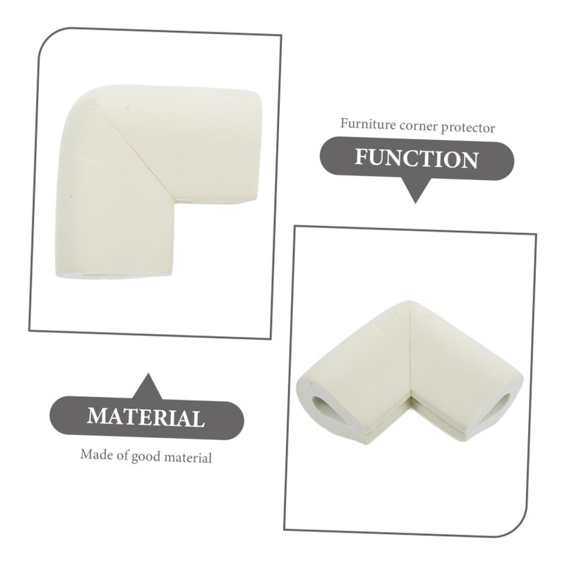 White Corner Protectors 12pcs Furniture Edge Bumpers Soft Foam For Moving Transport - Image 4