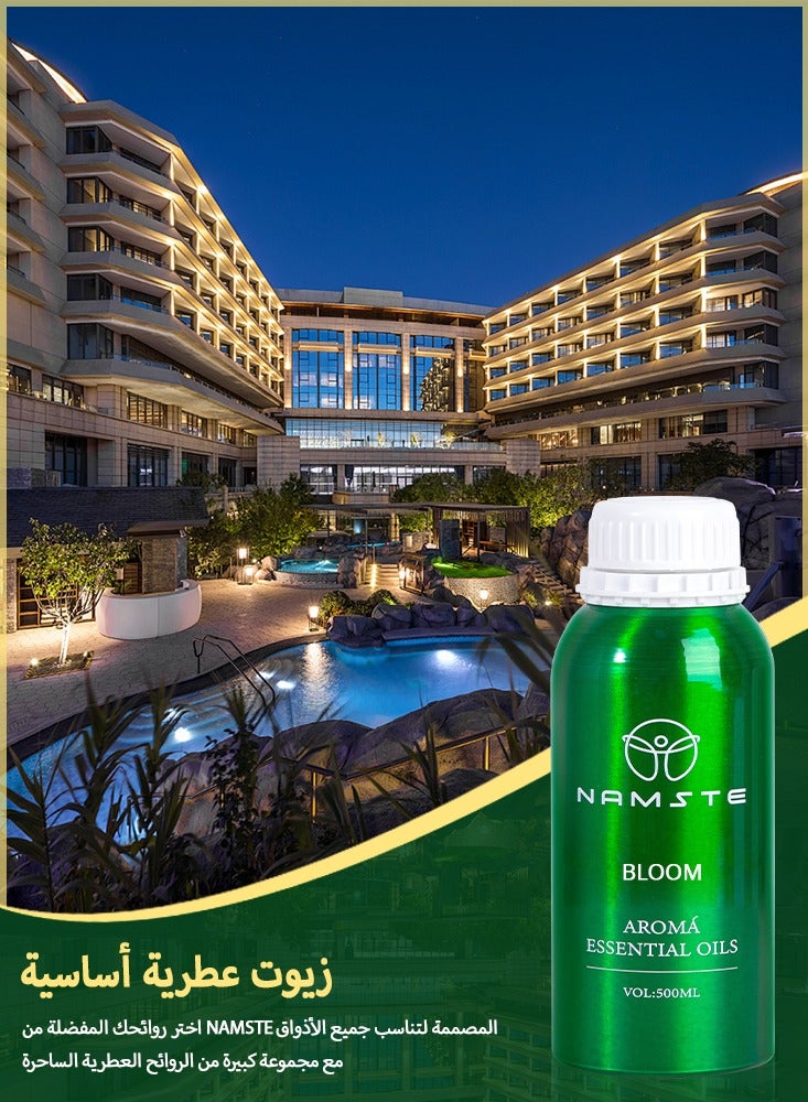 NAMSTE Aromatherapy essential oil Aromatherapy oil 500ML-Persian Gulf aromatherapy | Rose chamomile meets sandalwood camphor with fresh notes of apple lemon. - Image 1