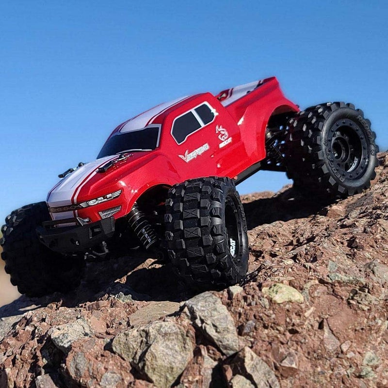 ريد كات ريسنج Redcat Racing Volcano -16 1/16 Scale Monster Truck - Red - Image 2