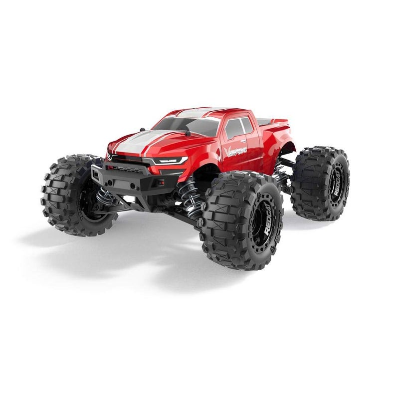ريد كات ريسنج Redcat Racing Volcano -16 1/16 Scale Monster Truck - Red - Image 1