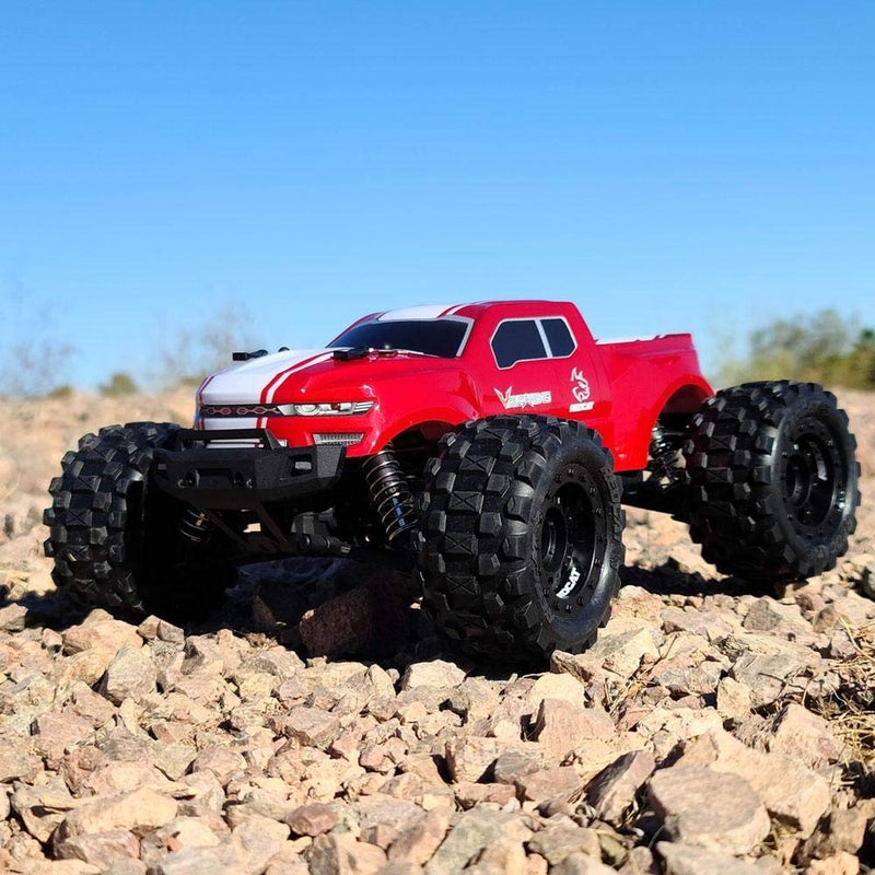 ريد كات ريسنج Redcat Racing Volcano -16 1/16 Scale Monster Truck - Red - Image 3
