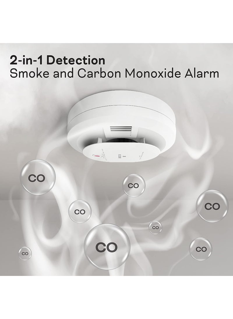 Kidde Kidde Smoke  Carbon Monoxide Detector AA Battery Powered LED Warning Light Indicators 1 Pack  - Image 2