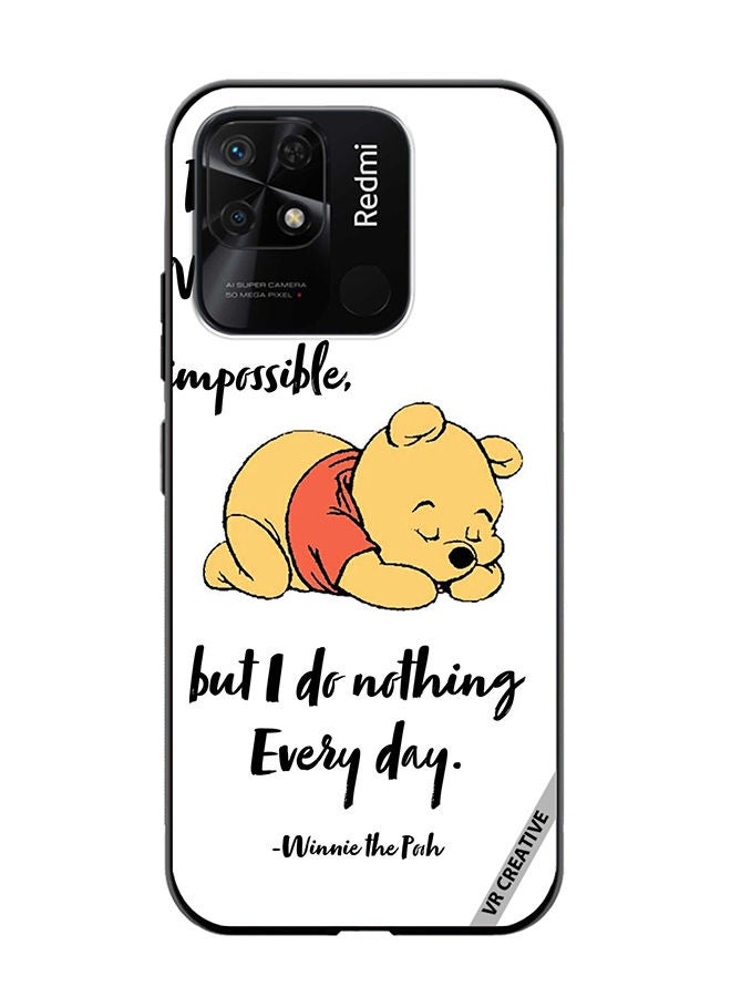 VR CREATIVE Protective Case Cover For Xiaomi Redmi 10C Nothing Winnie Design Multicolour - Image 1