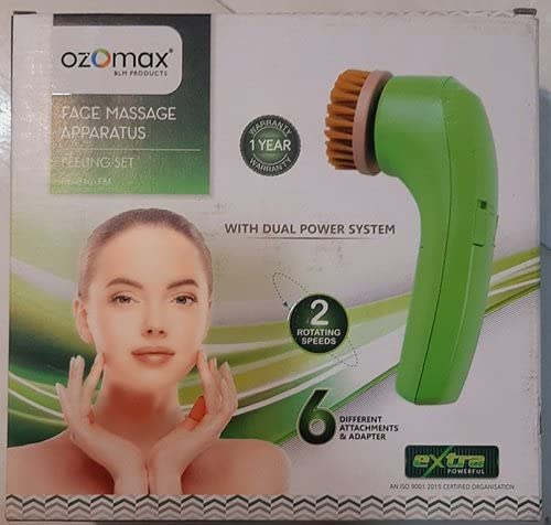 OZOMAX Face Massage Apparatus - Advanced 6-Piece Kit for Facial Massage, Exfoliation, and Nail Care - Image 5