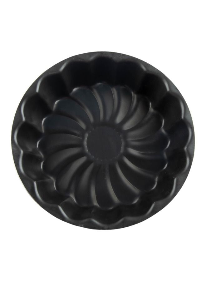 Bister Aluminium Striped Floral Layer Cake Mold with Non-Stick Teflon Coating – Dark Red, 24 x 12 x 8 cm - Image 4