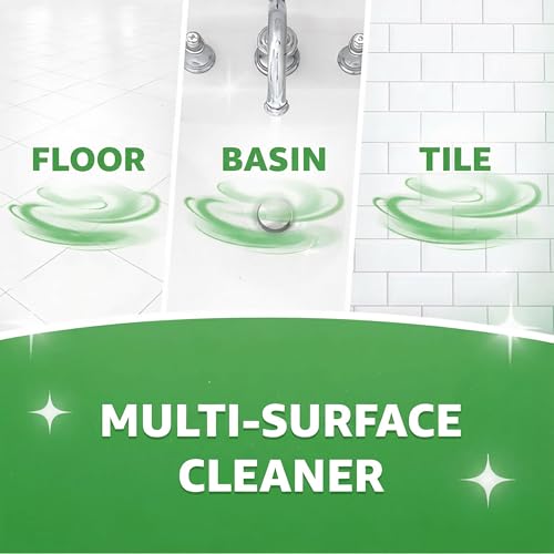 Lizol Fresh & Clean Bathroom Cleaner | Pine | 1L | 10X Better Cleaning | Upto 12Hrs Fragrance| Multi Surface Clean Floors, Basin, Tiles - Image 5