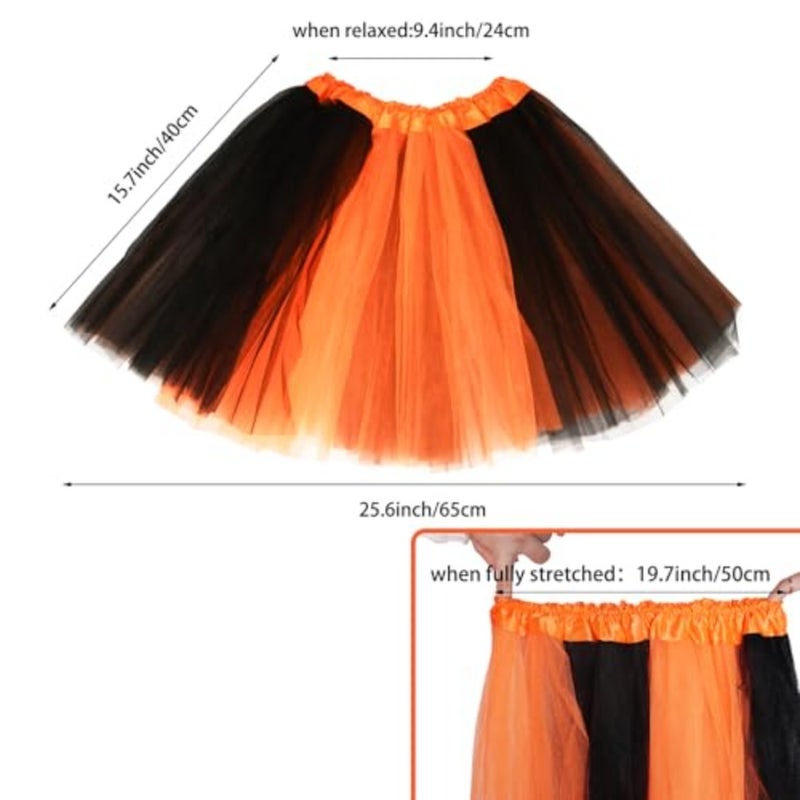 Lystaii 1 PC Tutu Skirt Tulle Laye Tutu Skirt for Party Costume Birthday Running Accessories - Image 3
