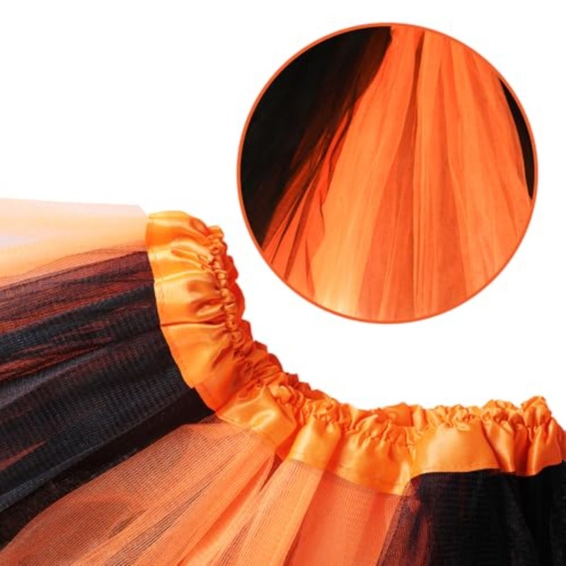 Lystaii 1 PC Tutu Skirt Tulle Laye Tutu Skirt for Party Costume Birthday Running Accessories - Image 2