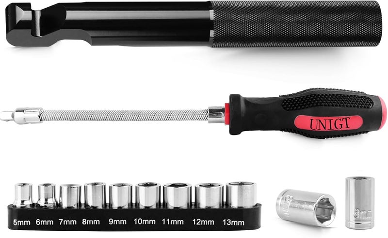 UNIGT Belt Changing Tool with Clutch Cover Removal Tool Kit Compatible with Polaris 800 900 S 1000 XP XP4 General 1000 - Combo Package - Image 1