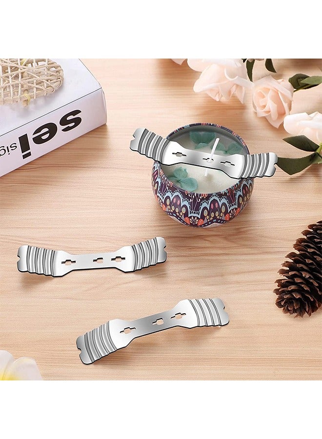 20pcs Metal Candle Wick Centering Devices, Silver Stainless Steel Candle Wick Holder  - Image 5
