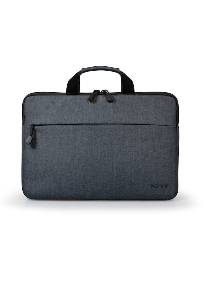 PORT Designs Port Designs Laptop Bag BELIZE 15.6 Inch – Stylish & Durable Carry-On Companion, Grey | 110200  - Image 2