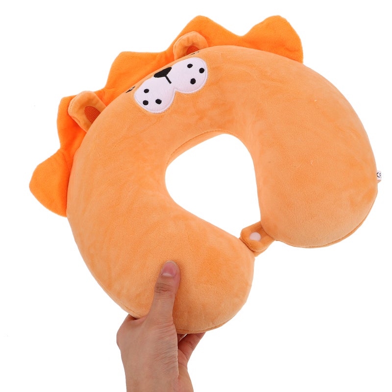 Kids Road Trip Essentials, Ergonomic U-Shaped Neck Pillow for Travel Comfort - Image 4