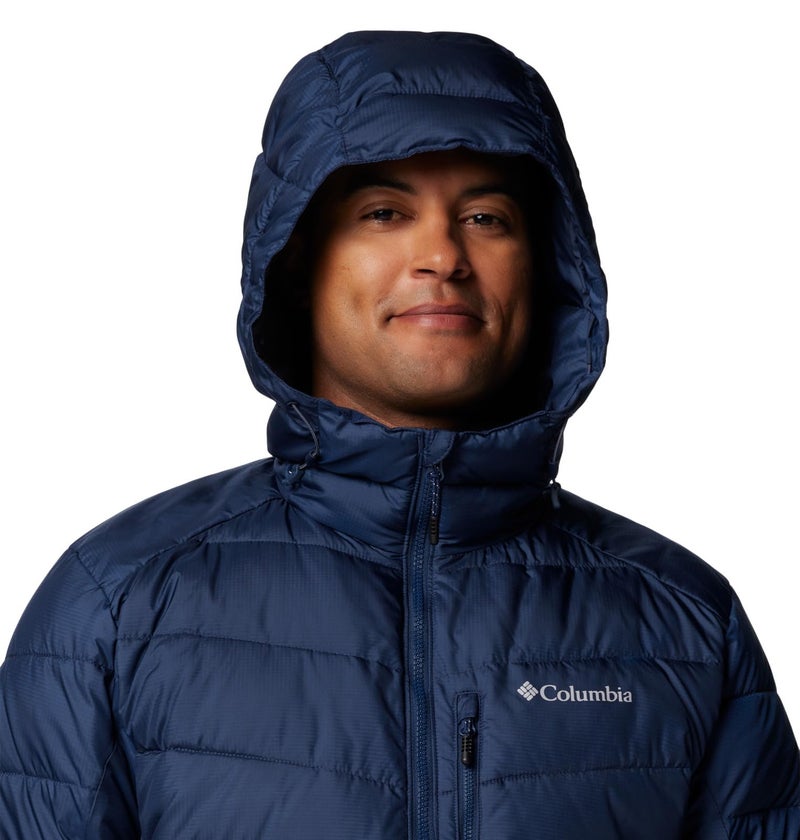 Columbia Men's Big Labyrinth Loop II Hooded Jacket, Collegiate Navy, 1X - Image 5