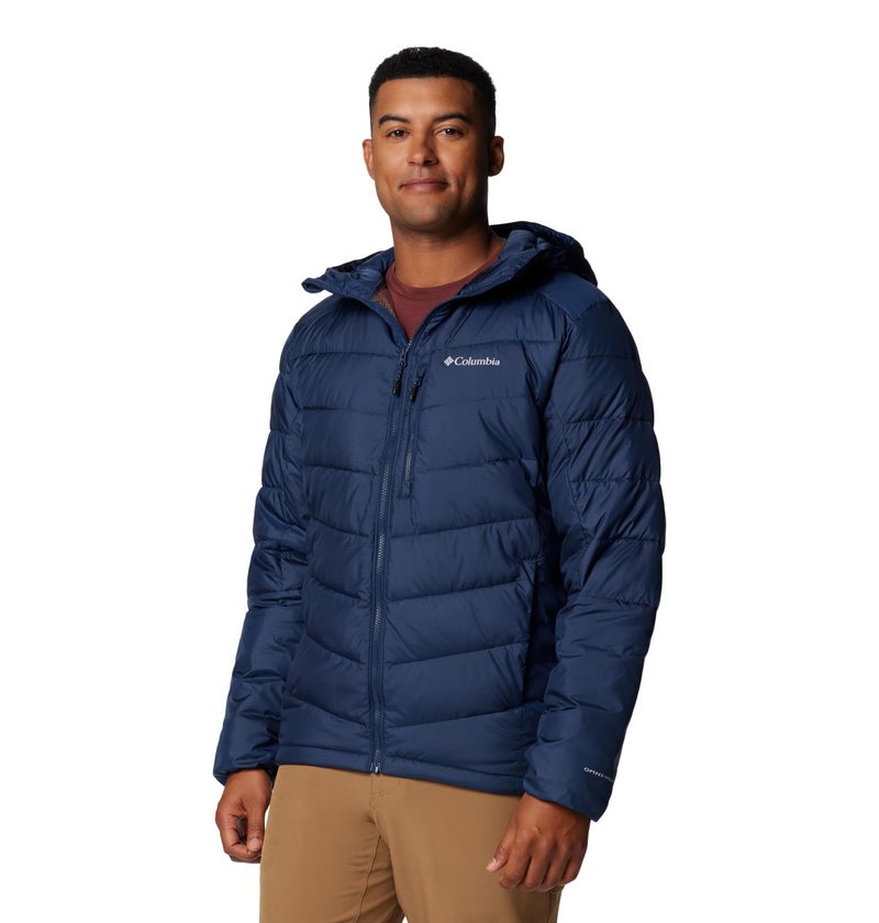 Columbia Men's Big Labyrinth Loop II Hooded Jacket, Collegiate Navy, 1X - Image 4