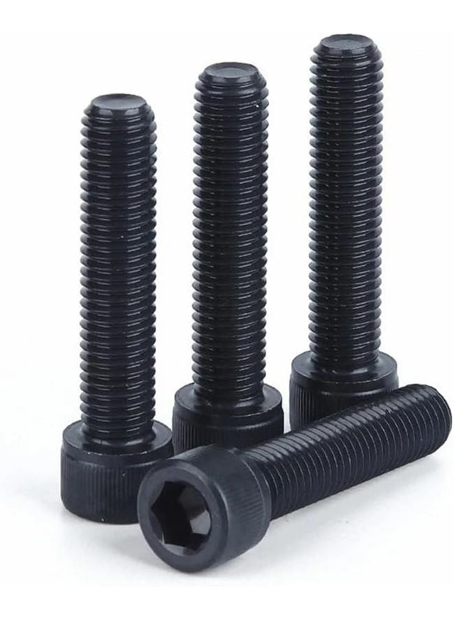 RWRAPS 3 8 16 الصف 12 9 البحرية أسود الكربون الصلب عالية الشد سداسي رأس التوصيل برغي UNC 3 1/2 1 قطعة - Image 2