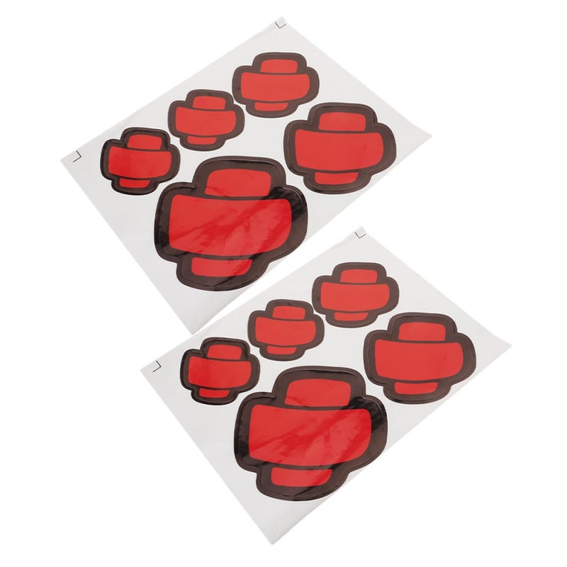 Reflective Car Decals 2 Sets Scratch Protector Bandage Stickers For Automotive DIY Motorcycle Truck - Image 2