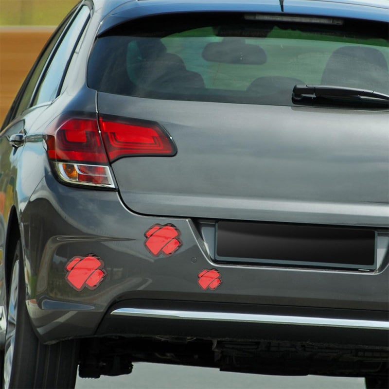 Reflective Car Decals 2 Sets Scratch Protector Bandage Stickers For Automotive DIY Motorcycle Truck - Image 5