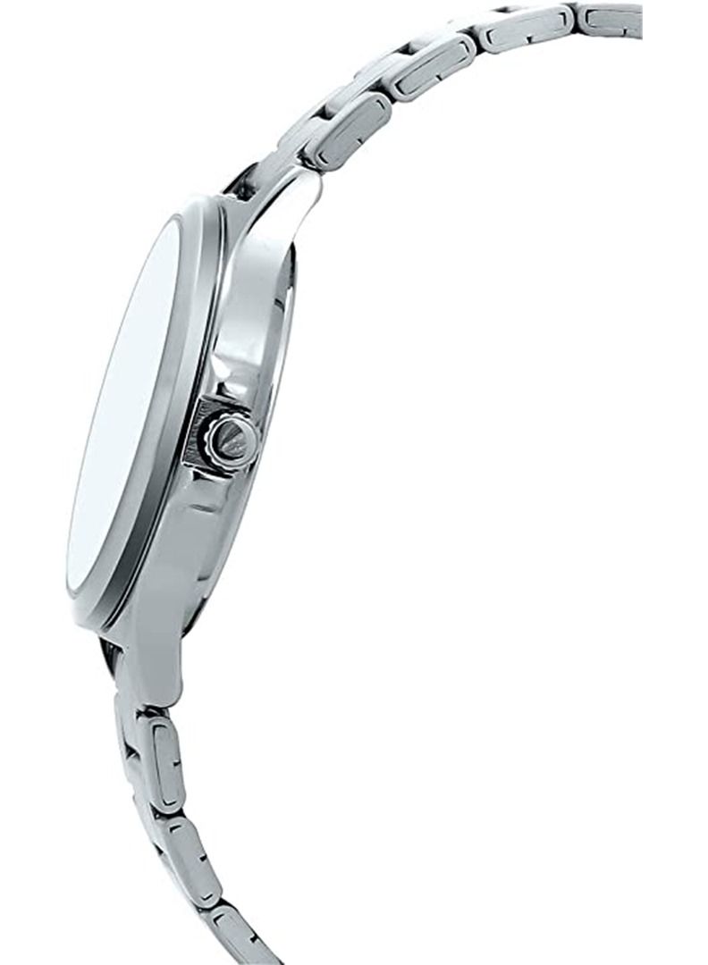 CASIO Women's Enticer Analog Watch LTP-V300D-2AUDF - 34 mm - Silver - Image 3
