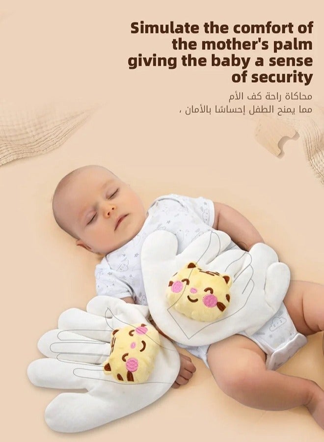 Baby Soothing Palm - Mom-Like Hand-Shaped Infant Anti-Startle Jump Sleep Aid Pillow - Image 5