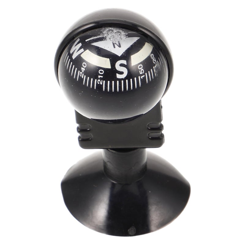 Foldable Rotating Compass With Suction Cup For Car Navigation Outdoor Camping - Image 2