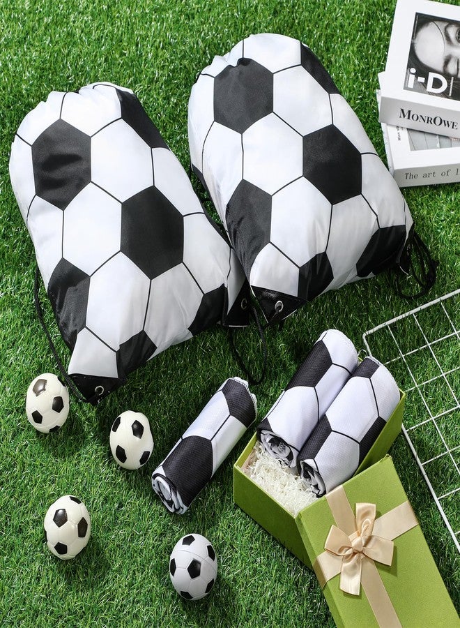 Hahafelt 24 Pack Soccer Gifts Soccer Drawstring Bag Including 12 Pcs Soccer Cooling Towels, 12 Pcs Soccer Drawstring Backpack Soccer Party Favor for Teen Sport Team Gift - Image 4