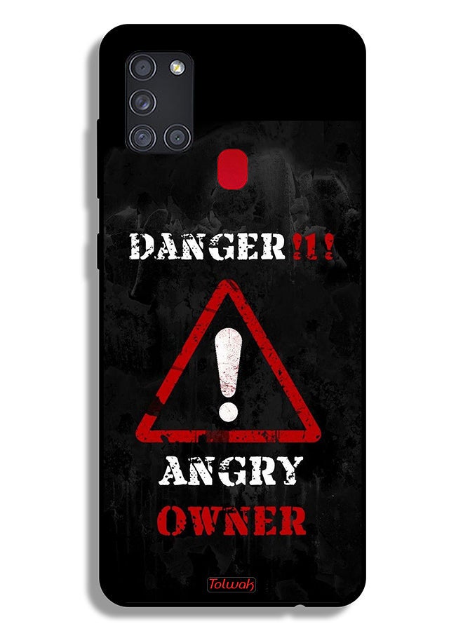 Tolwak Samsung Galaxy A21s Protective Case Cover Angry Owner - Image 1