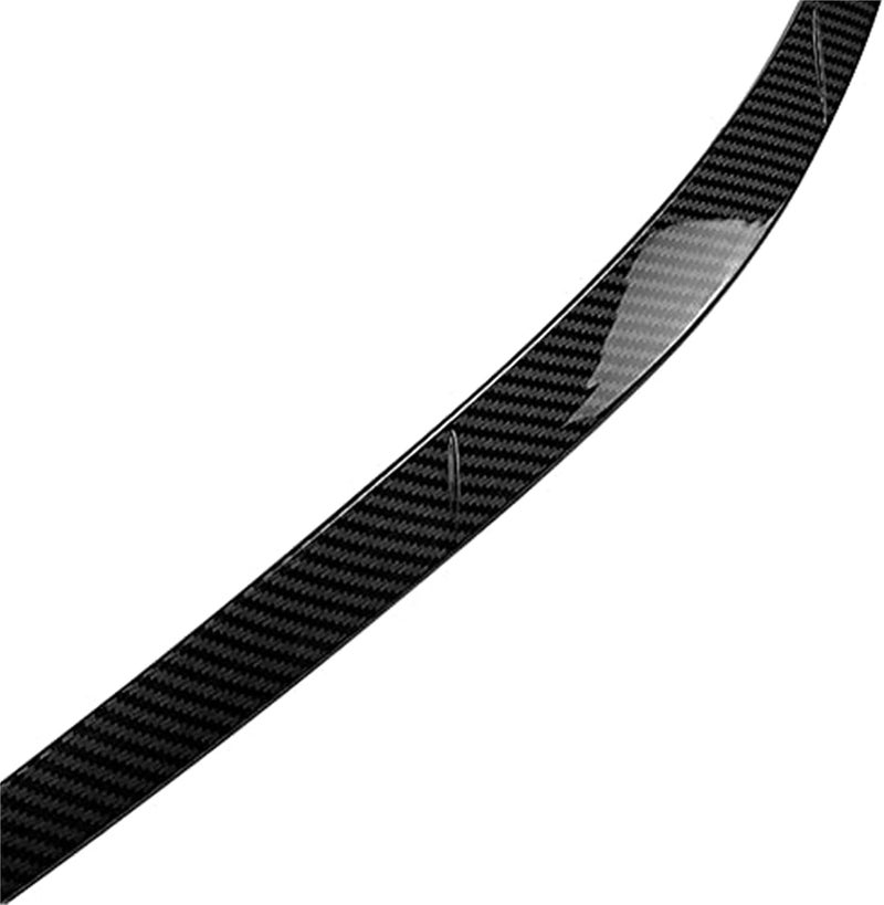 QASULER Carbon Fiber Look Headlight Eyelid Trim for VW Tiguan - Image 2