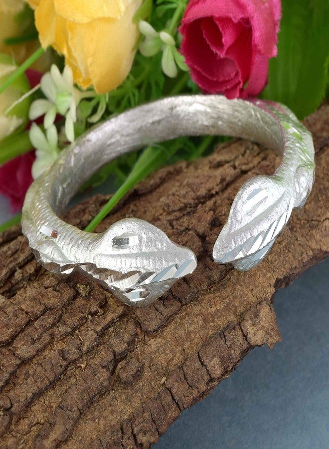 Superstore18 Stainless Steel Light weight Snake kada Free size Men Women (SST6505KDRM) - Image 5