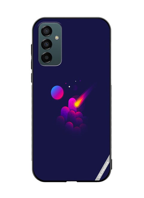 Protective Case Cover For Samsung Galaxy F13/M13 Space Minimalist Design Multicolour