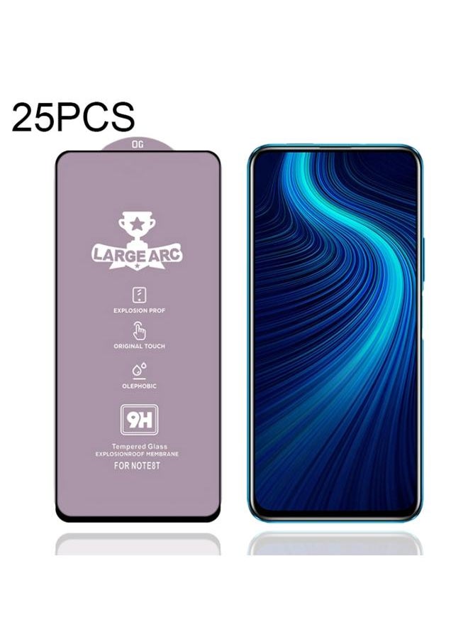 Green Tiger - Honor X10 5G 25 PCS 9H HD Large Arc High Alumina Full Screen Tempered Glass Film - Image 1