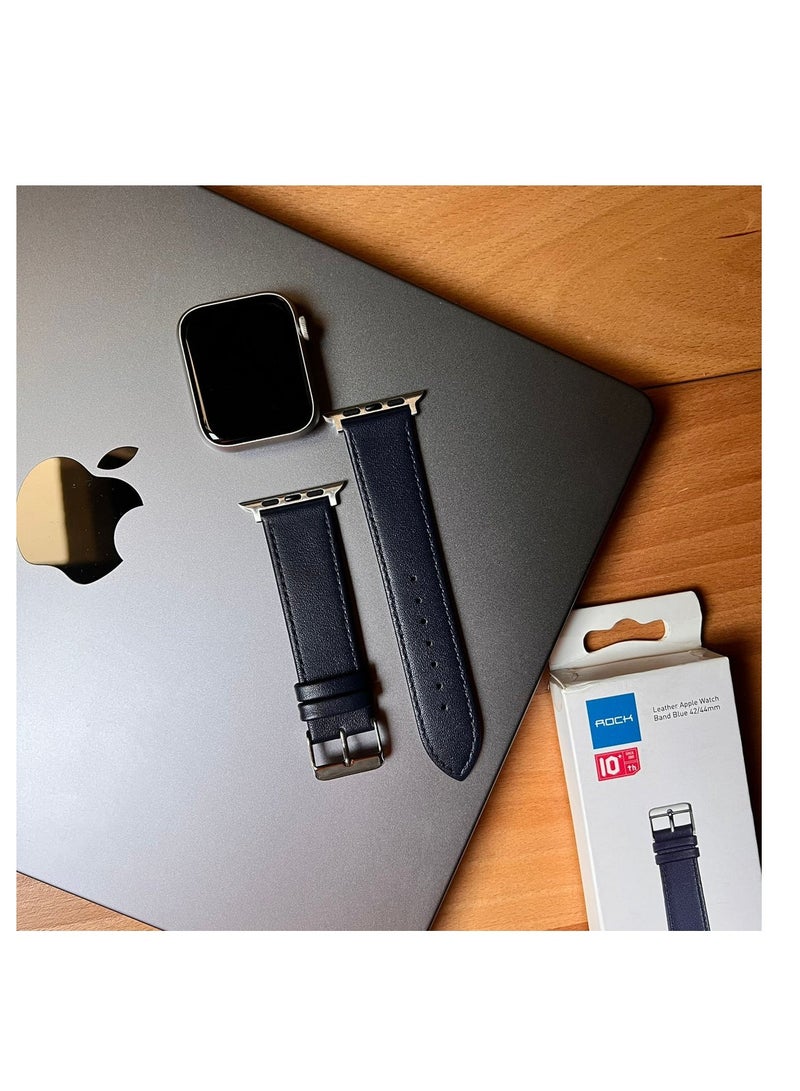 روك ستراب جلد Rock لساعة أبل – 42/44/45 مم - Image 1