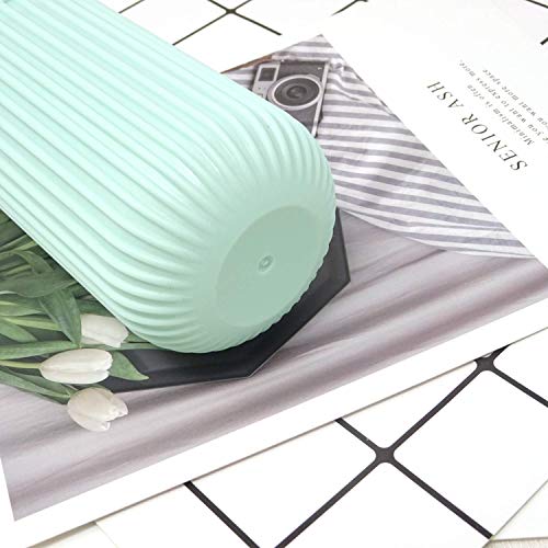 REZDAX Plastic 2Pcs Travel Toothbrush Holder, Portable Toothbrush Case Long 7.7 Inch For Traveling, Camping, Business Trip And School, Multifuction With Multi Colors - Image 5