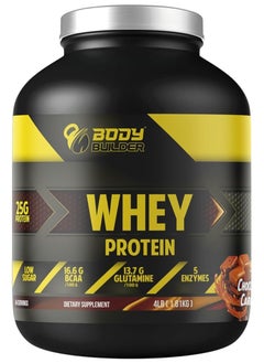 Body Builder Whey Protein, Chocolate Caramel, 4 LB  - Image 1