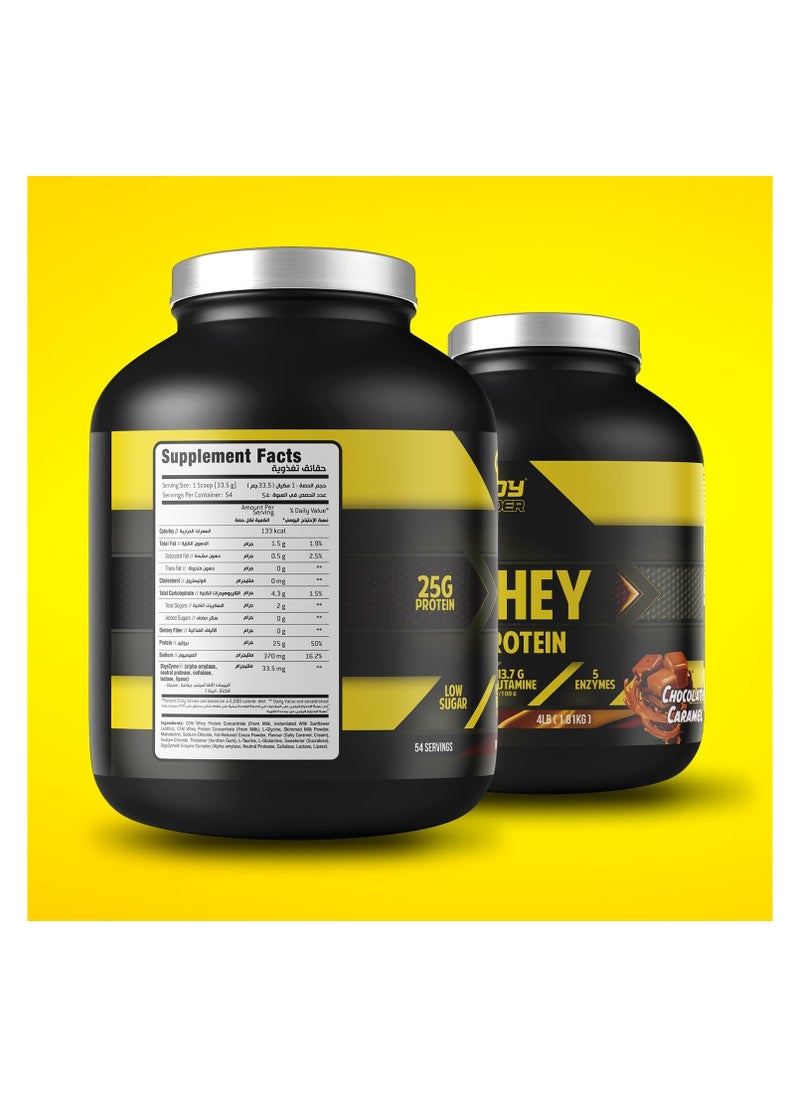 Whey Protein, Chocolate Caramel, 4 LB - pzsku/Z5FBCB24014CF8A0601D7Z/45/_/1717847137/340b3137-2682-46b4-90e6-4cde4faa20ed