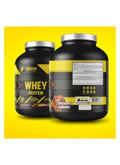Body Builder Whey Protein, Chocolate Caramel, 4 LB  - Image 3