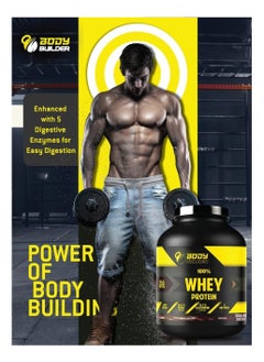 Body Builder Whey Protein, Chocolate Caramel, 4 LB  - Image 5