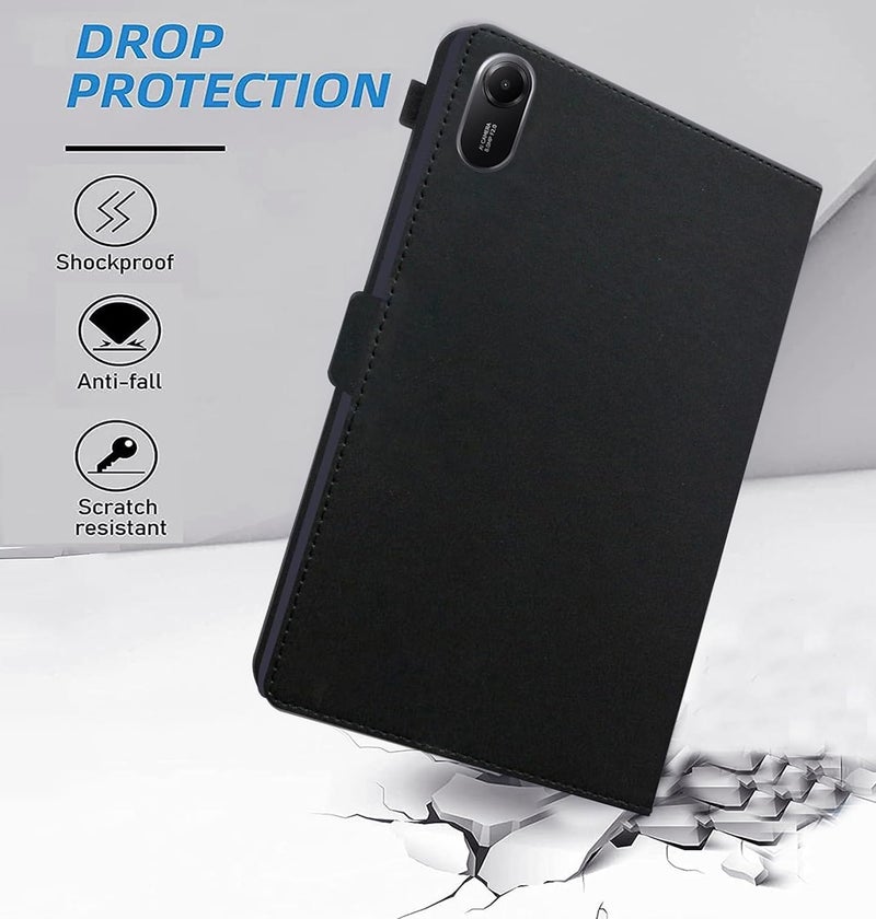 Fastway Flip Cover for Redmi Pad 2 11 inch Tablet Executive Leather Case with Built-in Pencil Holder (Black) - Image 4