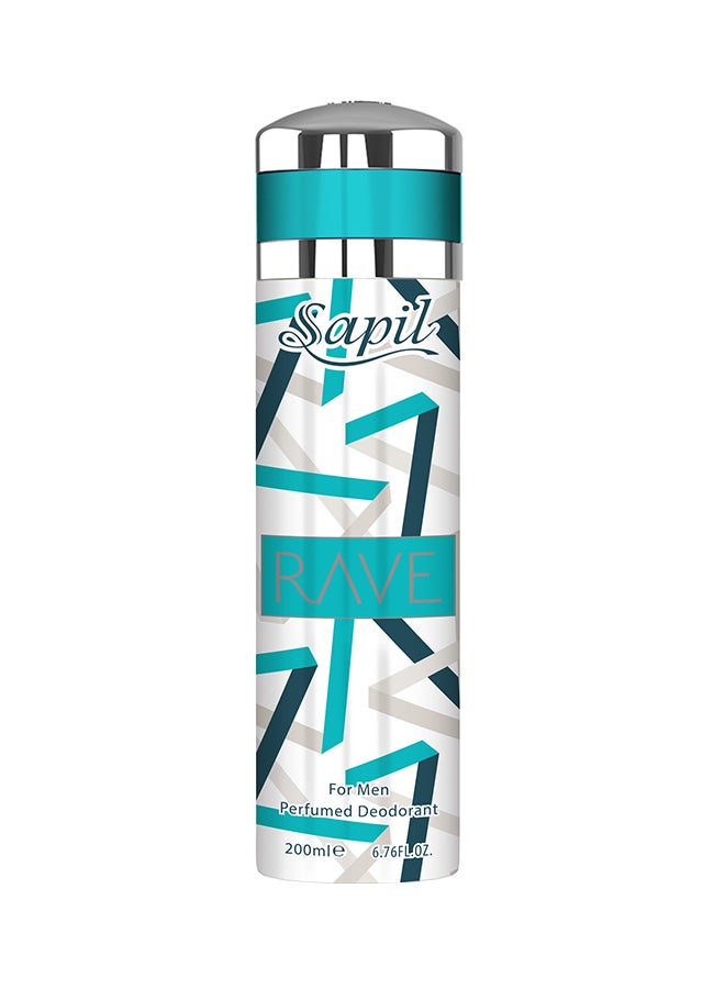 sapil Rave Deodorant For Men 200ml 