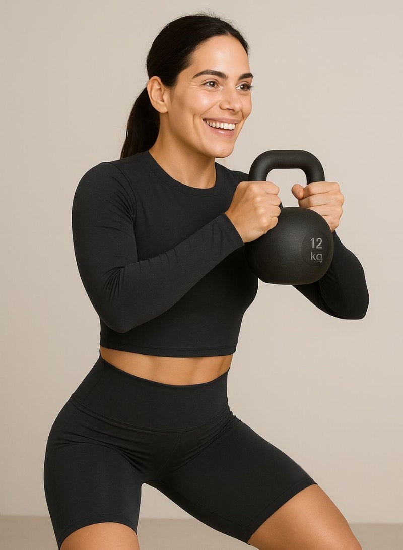 Moveletix Long sleeve Crop Top Luxury Soft - Image 5