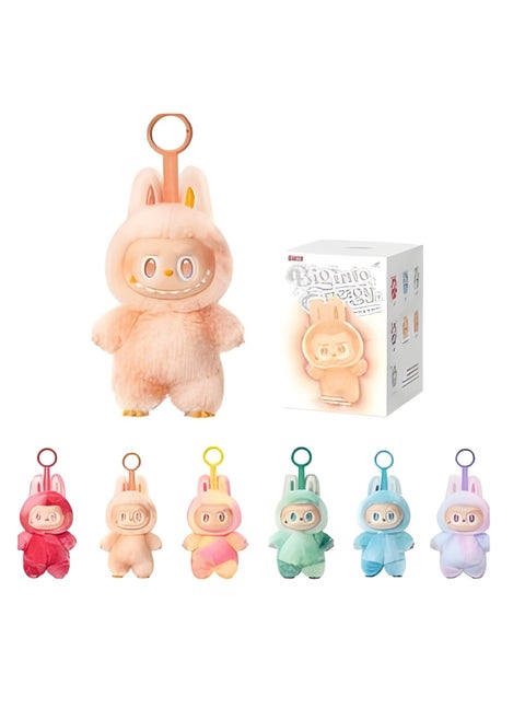 Labubu, The Mighty Monsters Energy Series - Blind Box with Stuffed Vinyl Necklace, Blind Box Characters, Action Figures with Random Design, Collectible Toys