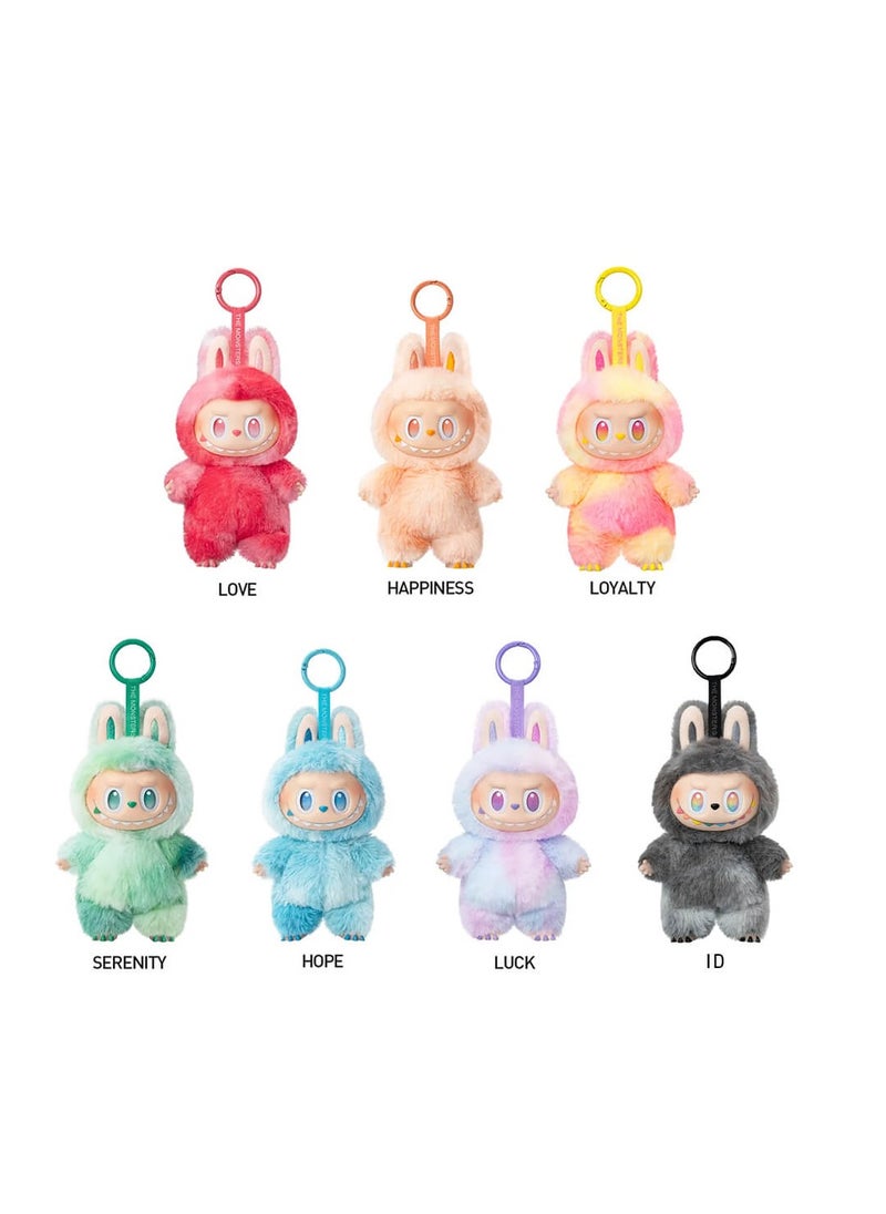 Labubu, The Mighty Monsters Energy Series - Blind Box with Stuffed Vinyl Necklace, Blind Box Characters, Action Figures with Random Design, Collectible Toys