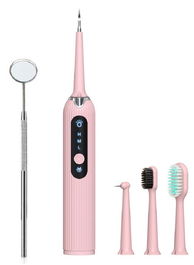 general Sonic Scaler, Calculus Remover, Dental Care Tools Electric Scaler Flosser (Pink) - Image 1