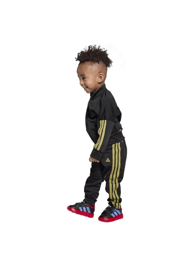 Adidas Grand Court Spider-Man Cf I U Black Sportswear Shoes For Kids